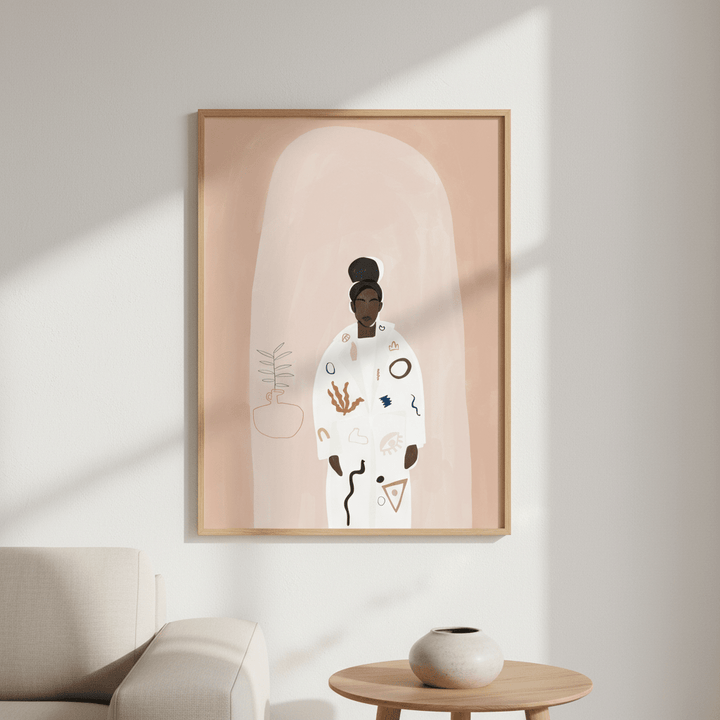 Abstract Jacket by Ivy Green Illustrations wall - art - picture - poster
