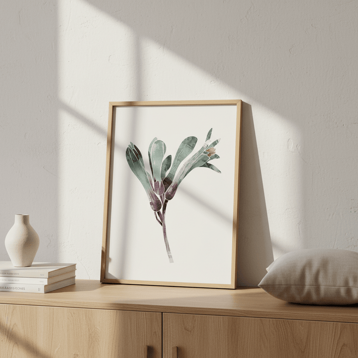 Abstract Kangaroo Paw by Deer Muskeeter wall - art - picture - poster