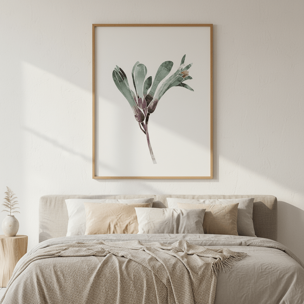 Abstract Kangaroo Paw by Deer Muskeeter wall - art - picture - poster
