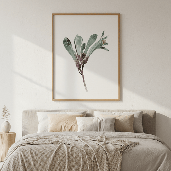 Abstract Kangaroo Paw by Deer Muskeeter wall - art - picture - poster