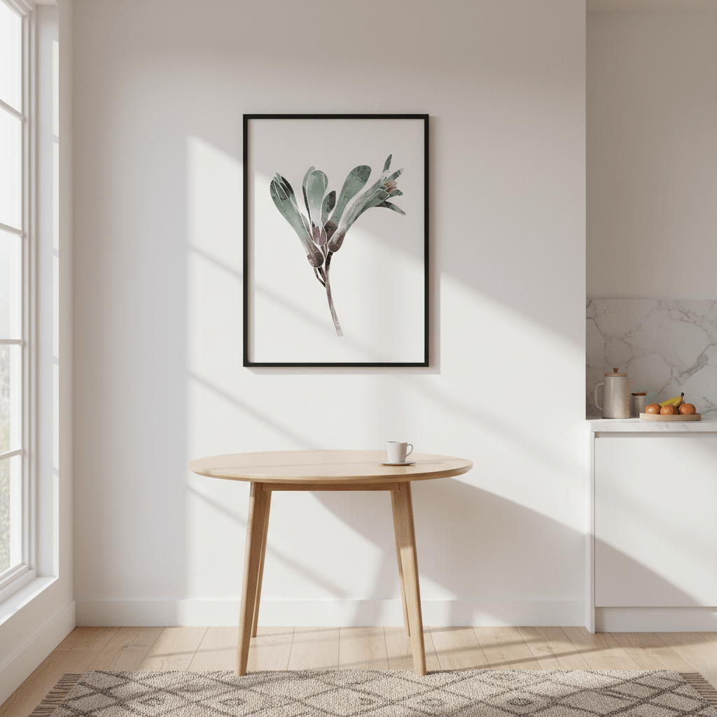 Abstract Kangaroo Paw by Deer Muskeeter wall - art - picture - poster