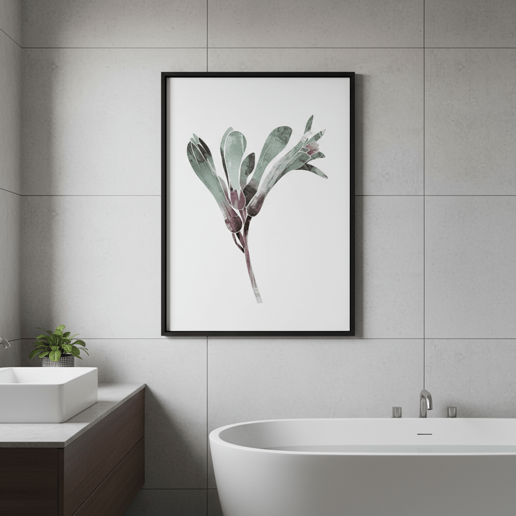 Abstract Kangaroo Paw by Deer Muskeeter wall - art - picture - poster
