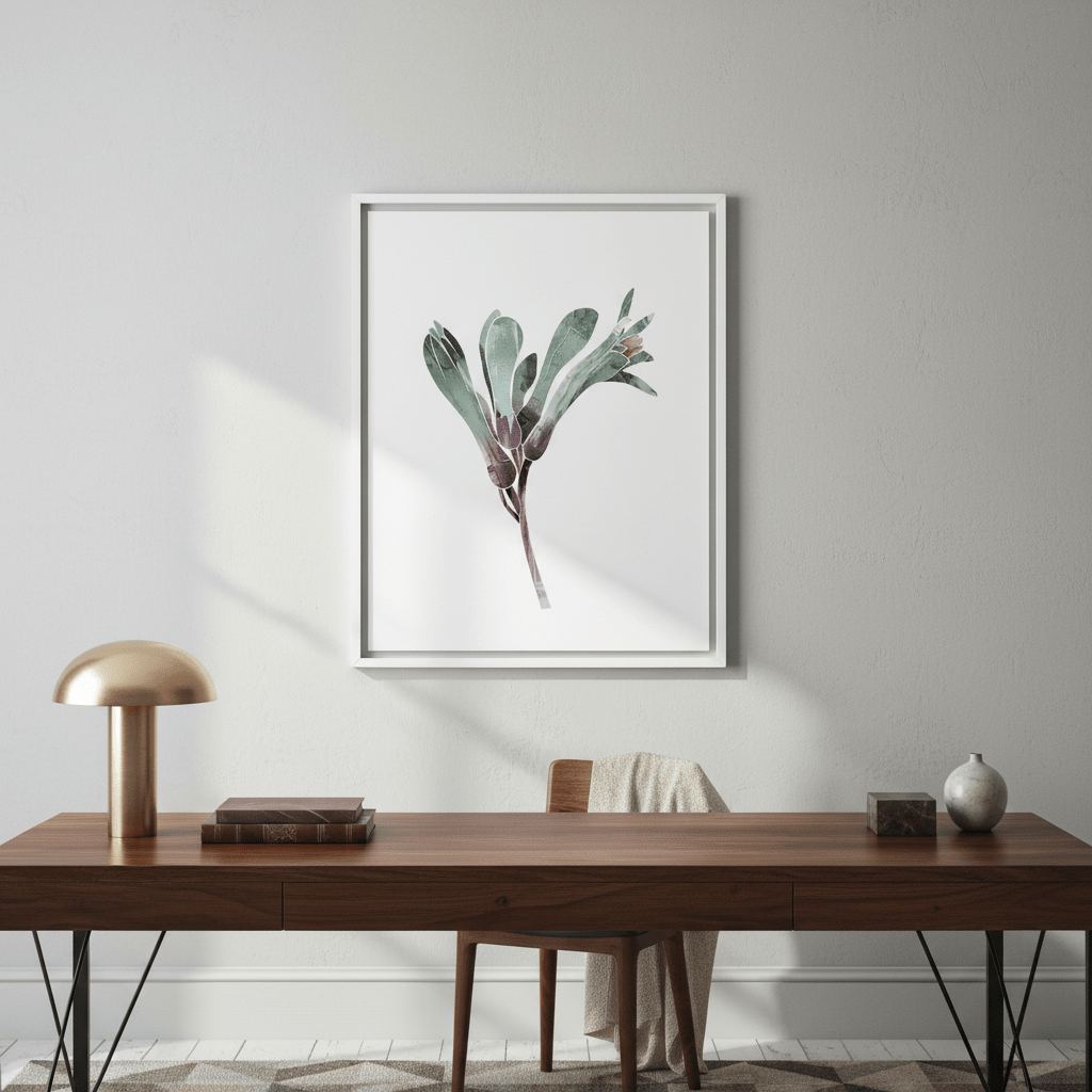 Abstract Kangaroo Paw by Deer Muskeeter wall - art - picture - poster