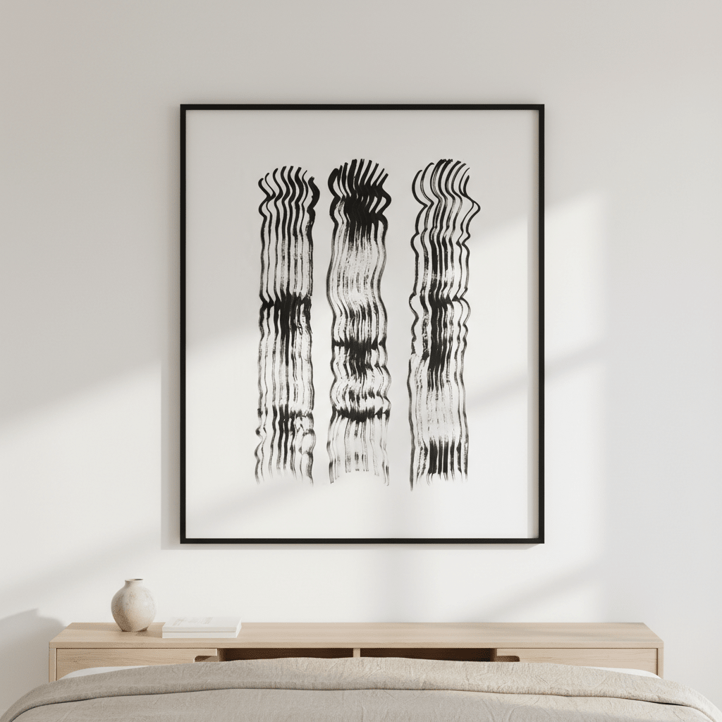 Abstract Lines by Lucrecia Caporale wall - art - picture - poster