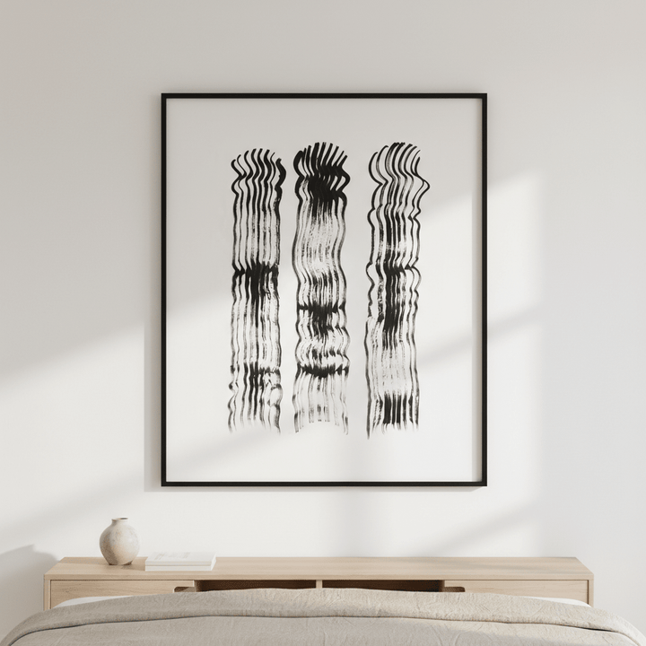 Abstract Lines by Lucrecia Caporale wall - art - picture - poster