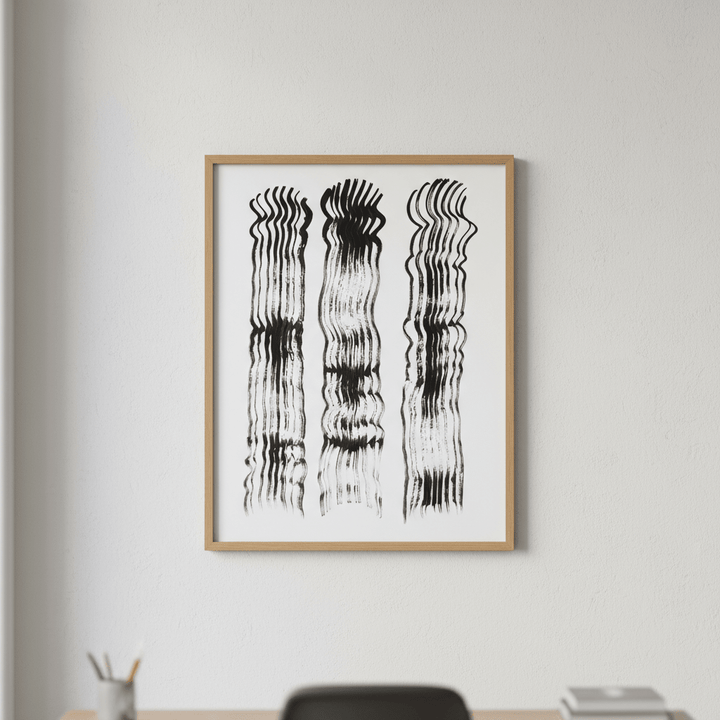 Abstract Lines by Lucrecia Caporale wall - art - picture - poster