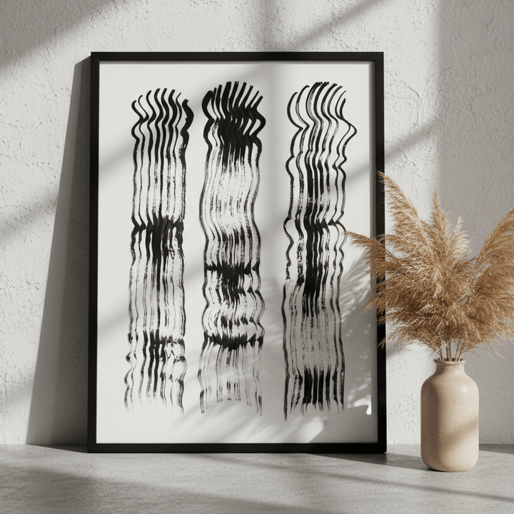Abstract Lines by Lucrecia Caporale wall - art - picture - poster