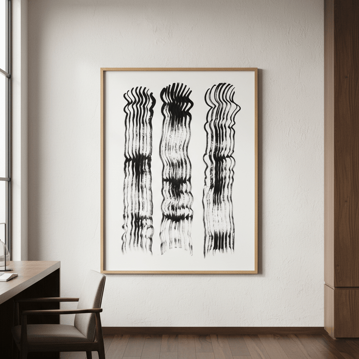 Abstract Lines by Lucrecia Caporale wall - art - picture - poster