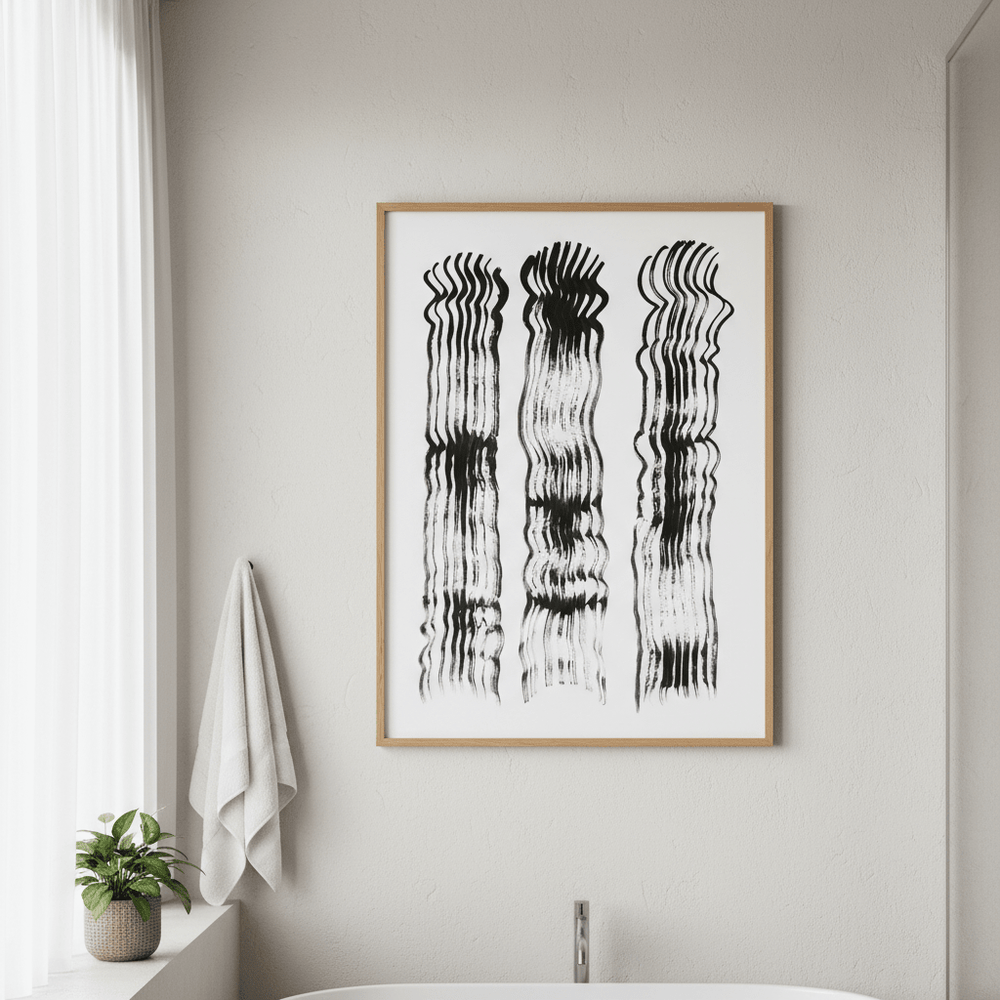Abstract Lines by Lucrecia Caporale wall - art - picture - poster