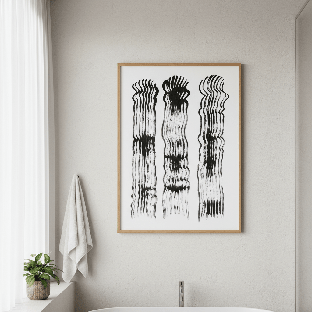 Abstract Lines by Lucrecia Caporale wall - art - picture - poster