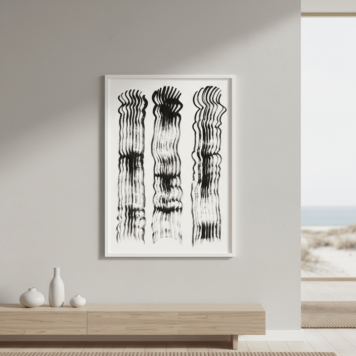 Abstract Lines by Lucrecia Caporale wall - art - picture - poster