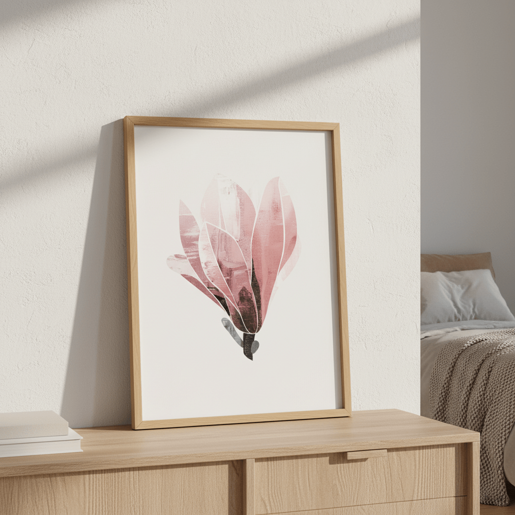 Abstract Magnolia by Deer Muskeeter wall - art - picture - poster
