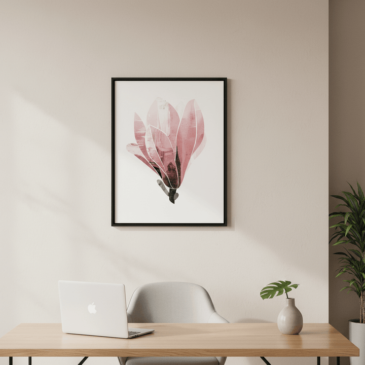 Abstract Magnolia by Deer Muskeeter wall - art - picture - poster