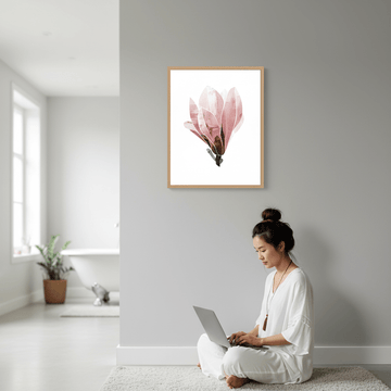 Abstract Magnolia by Deer Muskeeter wall - art - picture - poster