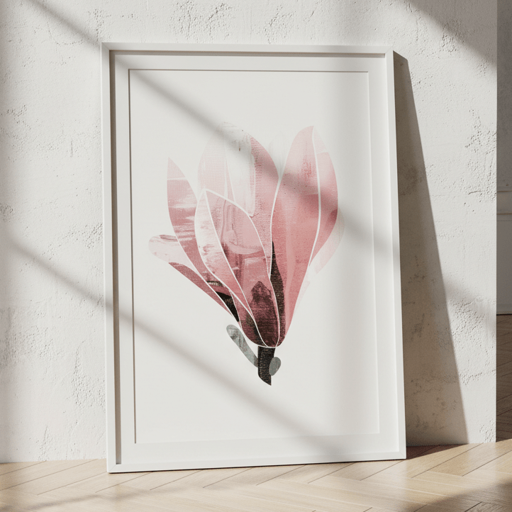 Abstract Magnolia by Deer Muskeeter wall - art - picture - poster