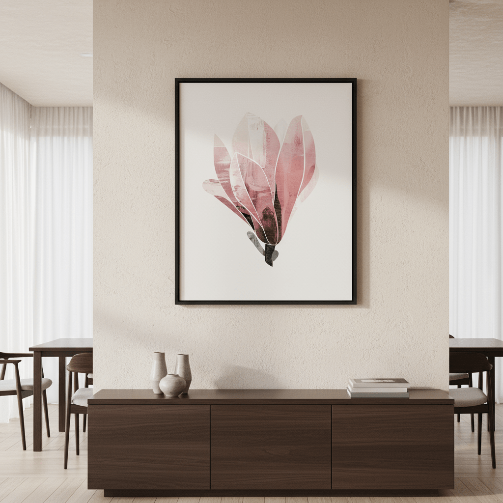 Abstract Magnolia by Deer Muskeeter wall - art - picture - poster