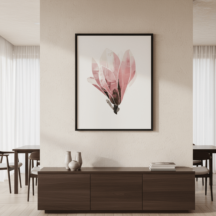 Abstract Magnolia by Deer Muskeeter wall - art - picture - poster