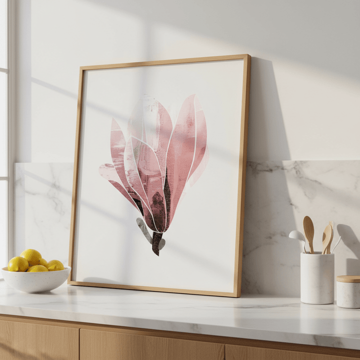 Abstract Magnolia by Deer Muskeeter wall - art - picture - poster