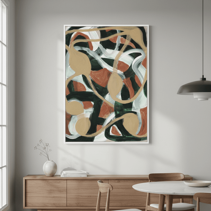 Abstract Plant by Berit Mongensen Lopez wall - art - picture - poster