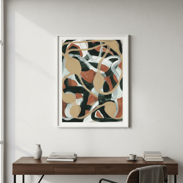 Abstract Plant by Berit Mongensen Lopez wall - art - picture - poster