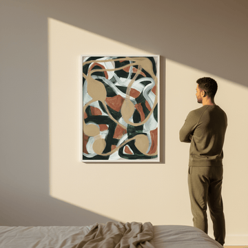 Abstract Plant by Berit Mongensen Lopez wall - art - picture - poster