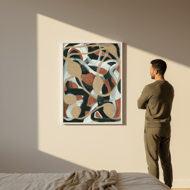 Abstract Plant by Berit Mongensen Lopez wall - art - picture - poster
