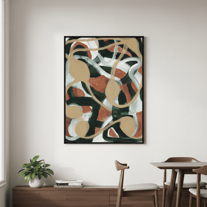 Abstract Plant by Berit Mongensen Lopez wall - art - picture - poster
