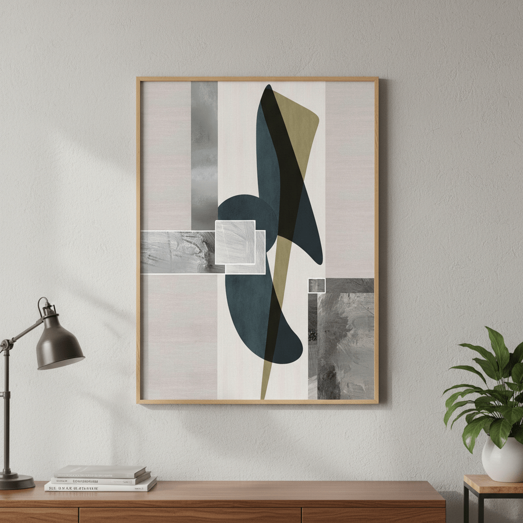 Abstract Vision by Rom Lammar wall - art - picture - poster