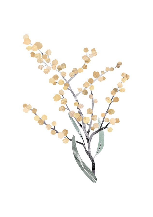 Abstract Wattle by Dear Muskeeter