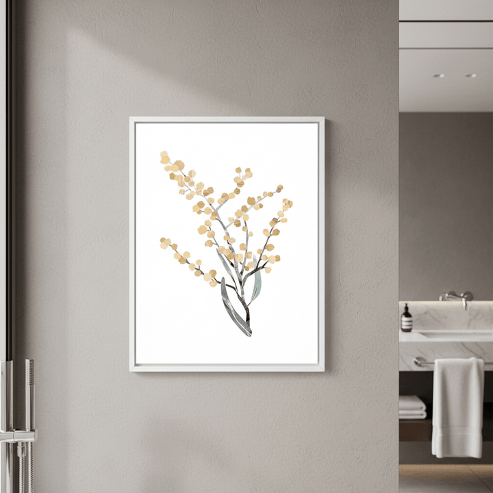 Abstract Wattle by Deer Muskeeter wall - art - picture - poster