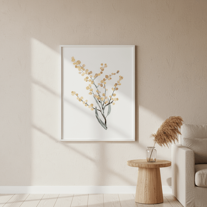 Abstract Wattle by Deer Muskeeter wall - art - picture - poster