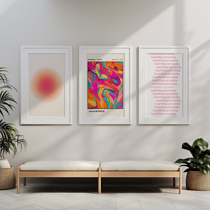 Abundance Retro Series Trio Set - Style My Wall