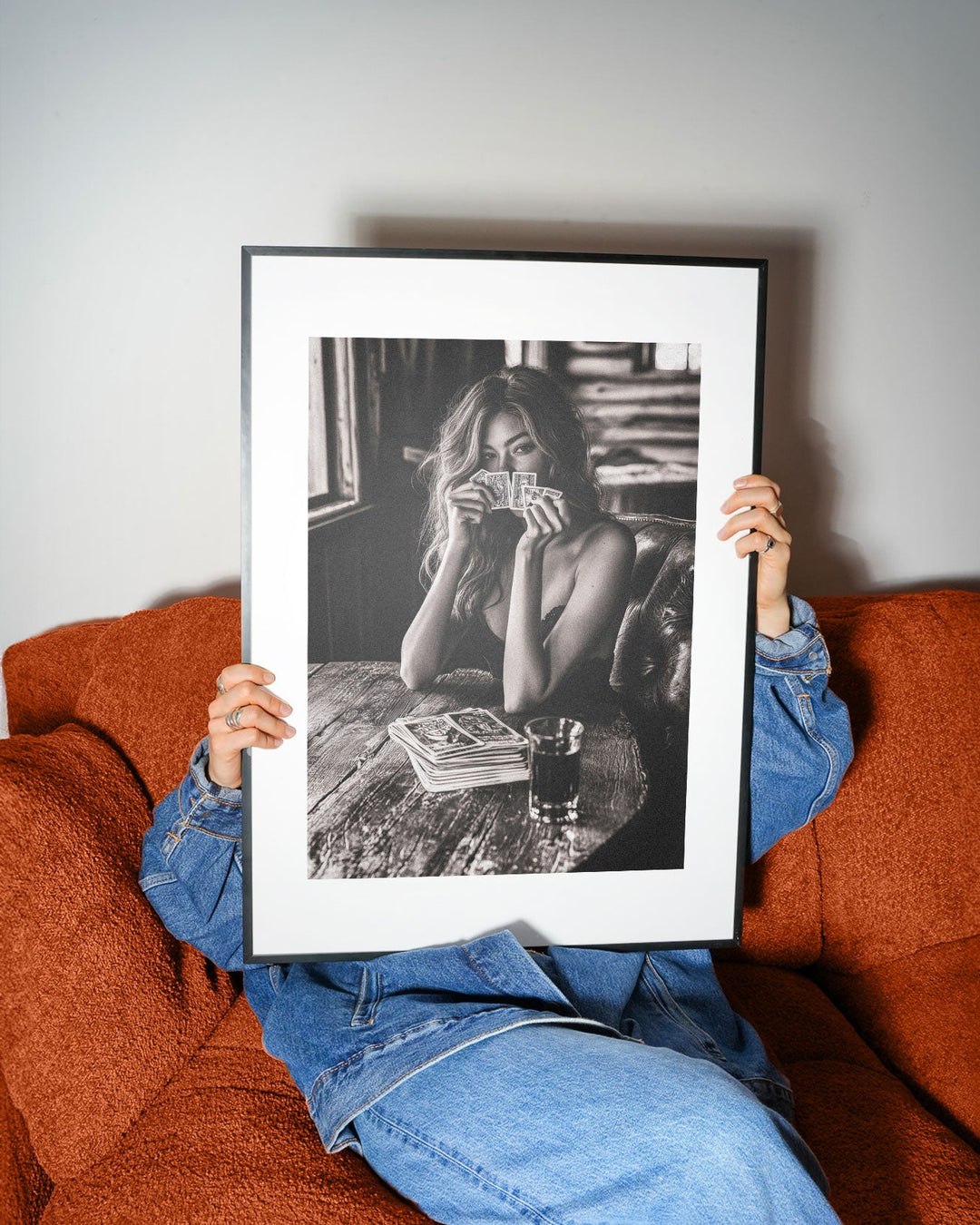 Ace of Her Sleeve by Julian Van Bausch wall - art - picture - poster