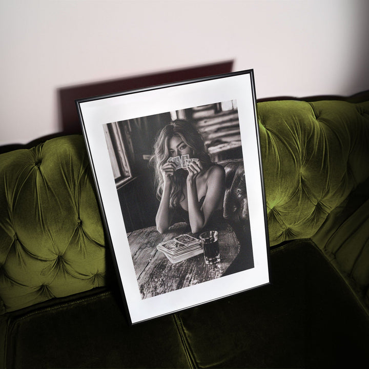 Ace of Her Sleeve by Julian Van Bausch wall - art - picture - poster