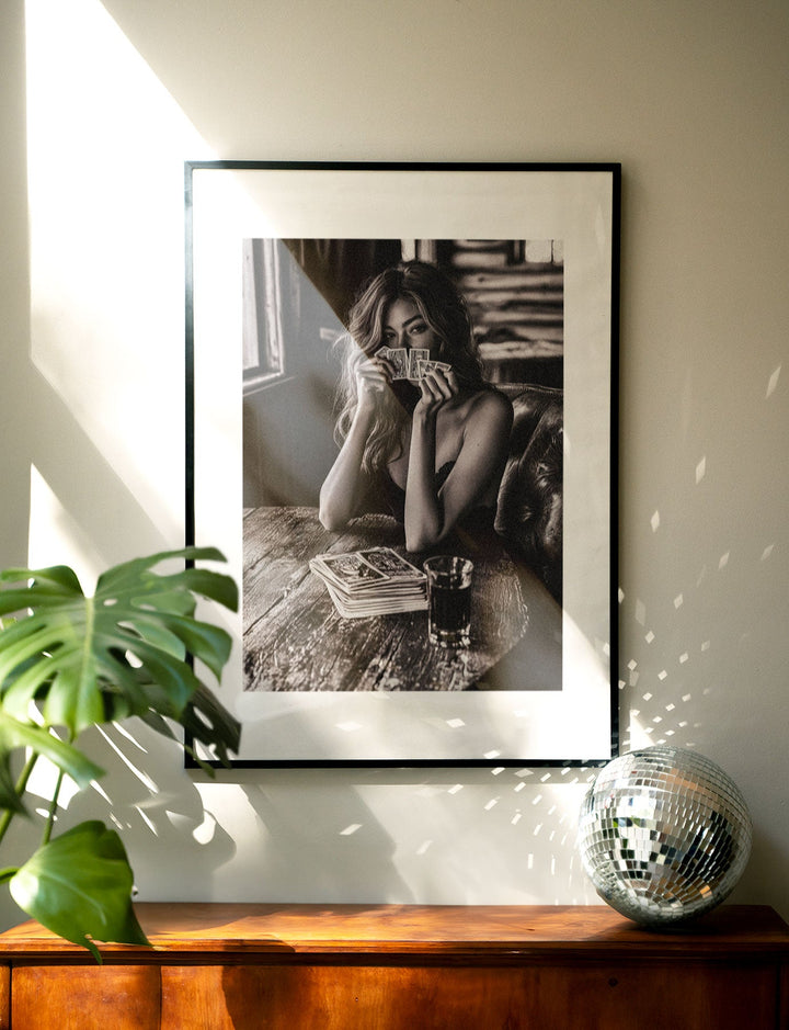 Ace of Her Sleeve by Julian Van Bausch wall - art - picture - poster