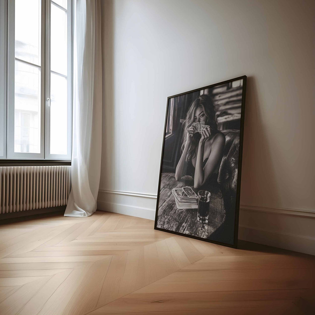 Ace of Her Sleeve by Julian Van Bausch wall - art - picture - poster