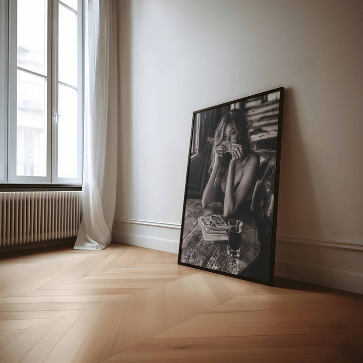 Ace of Her Sleeve by Julian Van Bausch wall - art - picture - poster