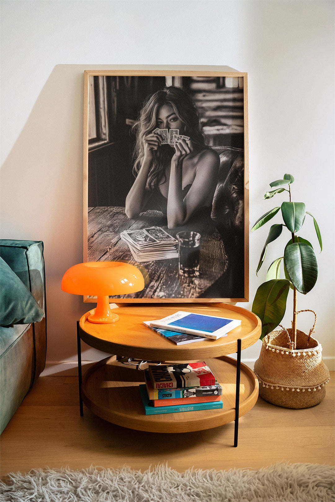 Ace of Her Sleeve by Julian Van Bausch wall - art - picture - poster