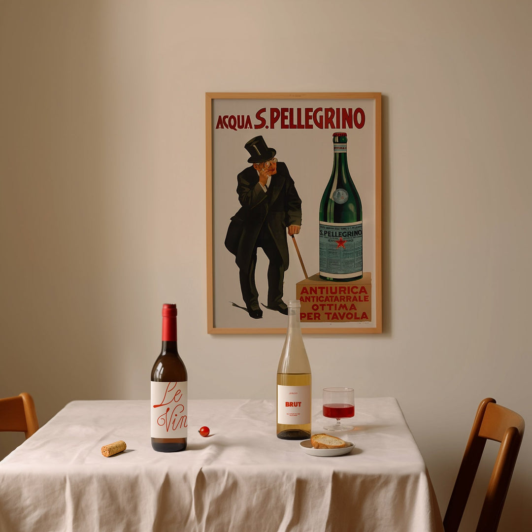 Acqua San Pellegrino Wall Art - Style My Wall