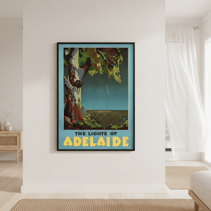Adelaide Lights Wall Art Print wall - art - picture - poster