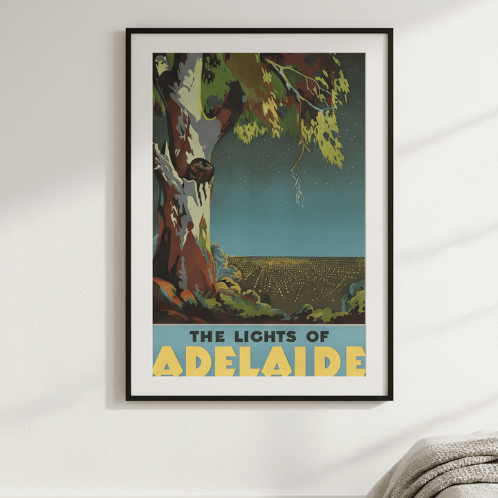 Adelaide Lights Wall Art Print wall - art - picture - poster