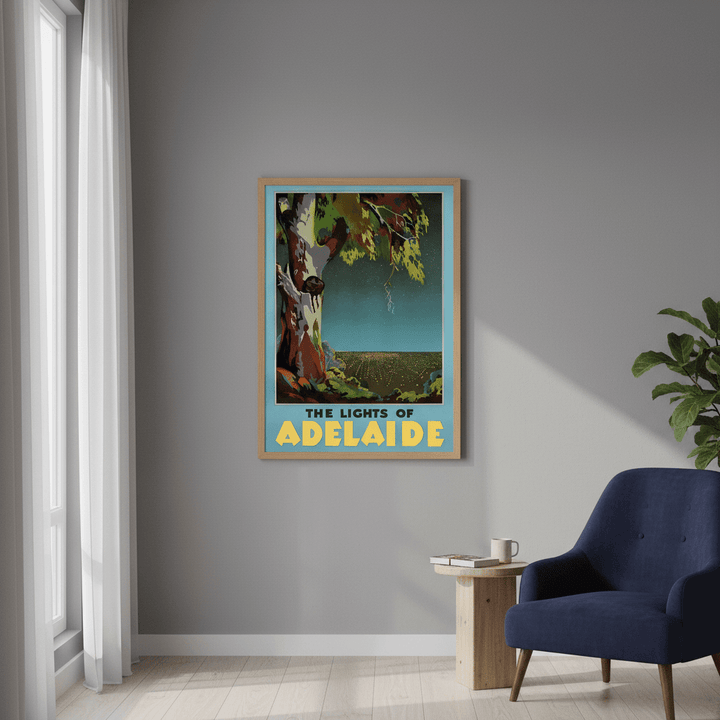 Adelaide Lights Wall Art Print wall - art - picture - poster