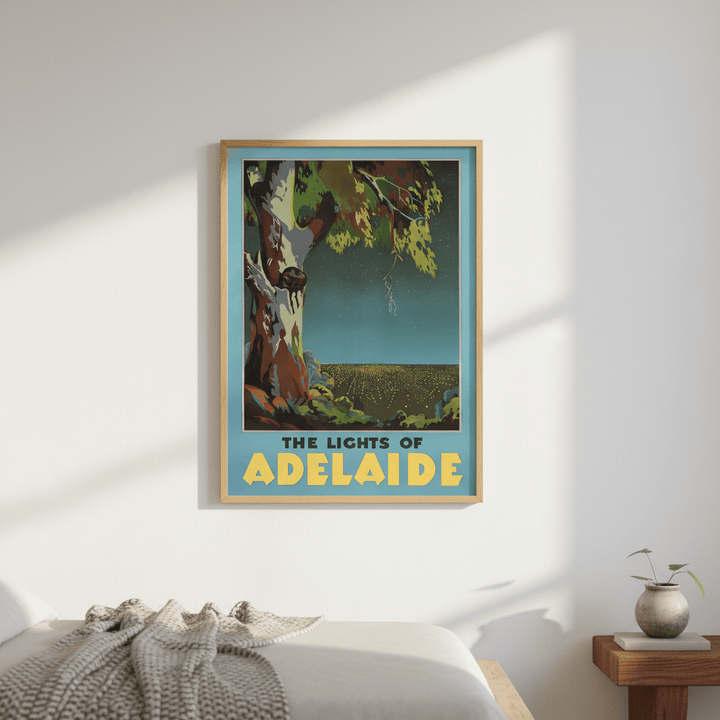 Adelaide Lights Wall Art Print wall - art - picture - poster