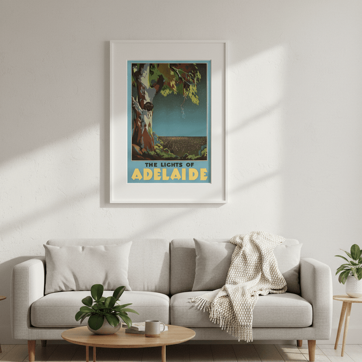 Adelaide Lights Wall Art Print wall - art - picture - poster