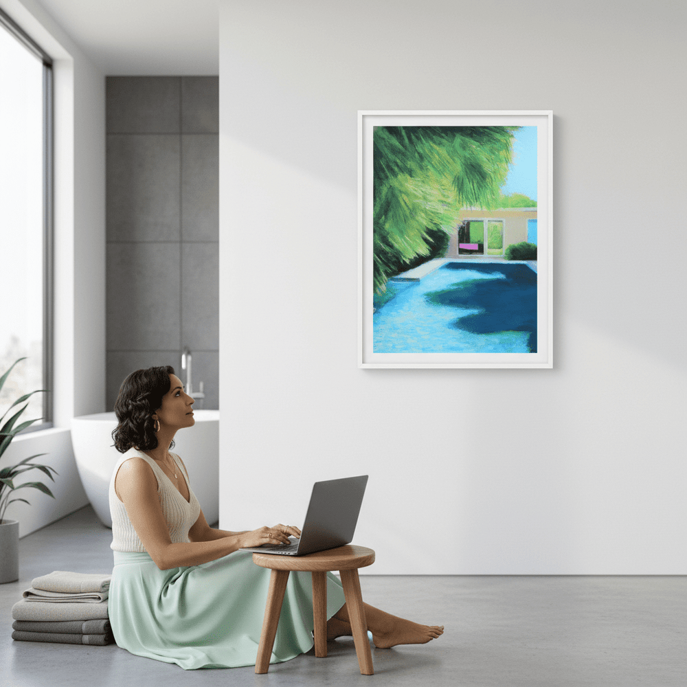Afternoon in June by Ieva Baklane wall - art - picture - poster