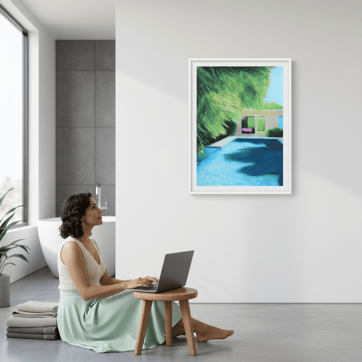 Afternoon in June by Ieva Baklane wall - art - picture - poster