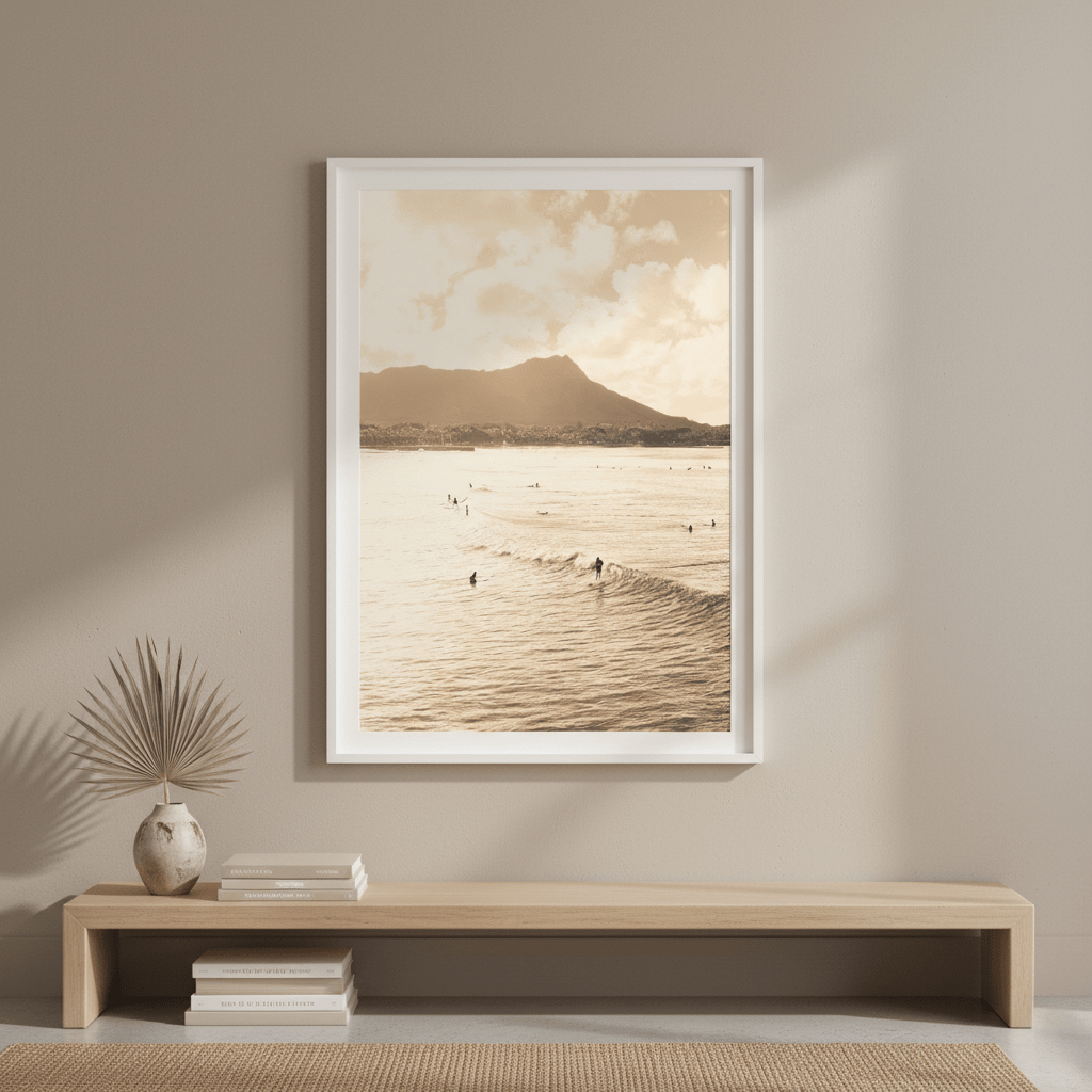 Aged Waikiki by Richard Podgurski wall - art - picture - poster