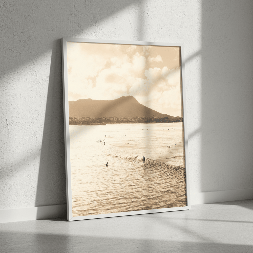Aged Waikiki by Richard Podgurski wall - art - picture - poster