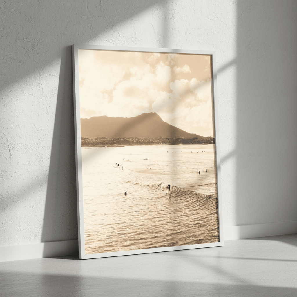 Aged Waikiki by Richard Podgurski wall - art - picture - poster