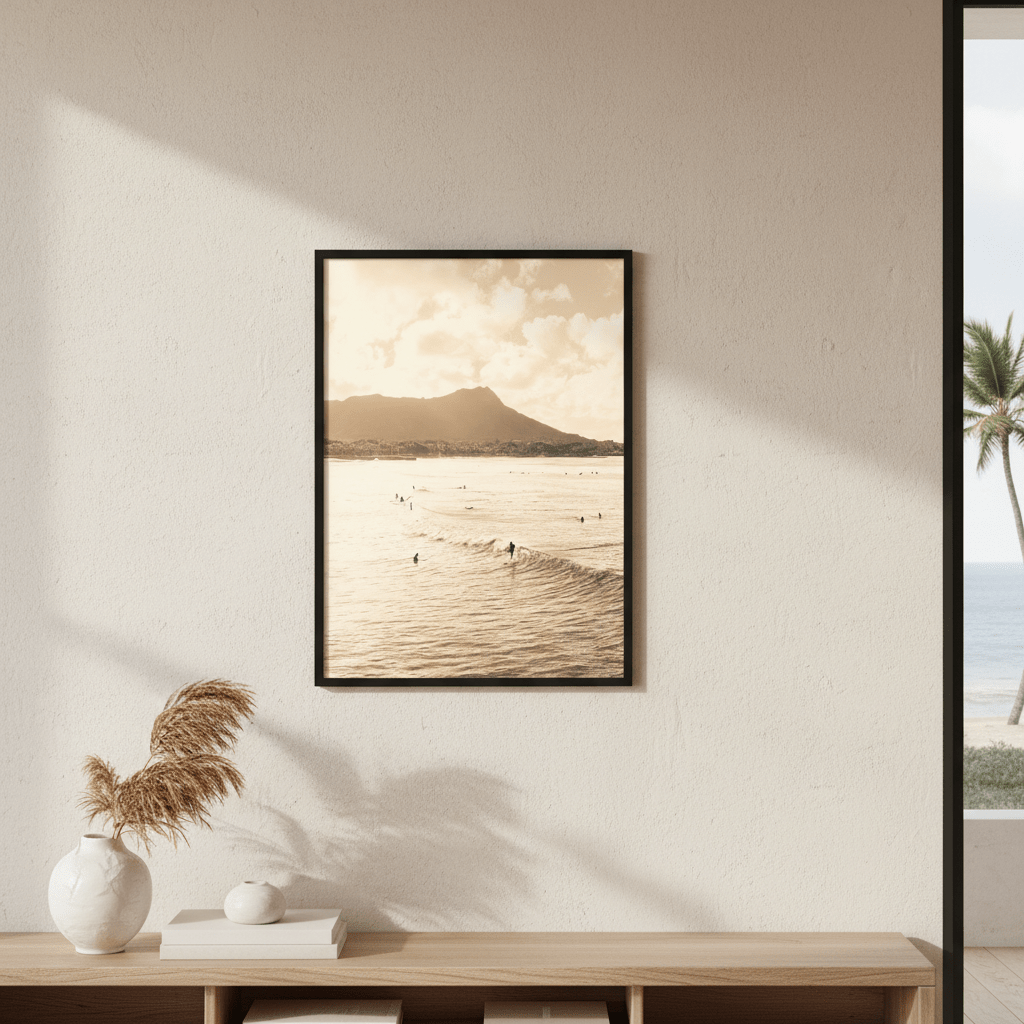 Aged Waikiki by Richard Podgurski wall - art - picture - poster